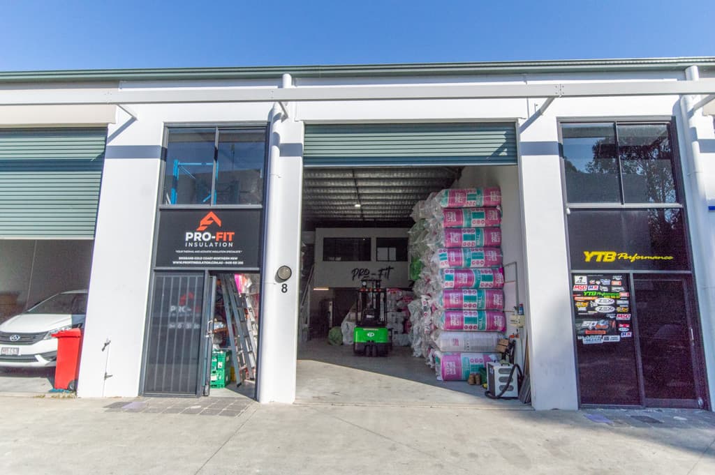 High-Clearance Warehouse with Modern Office Space